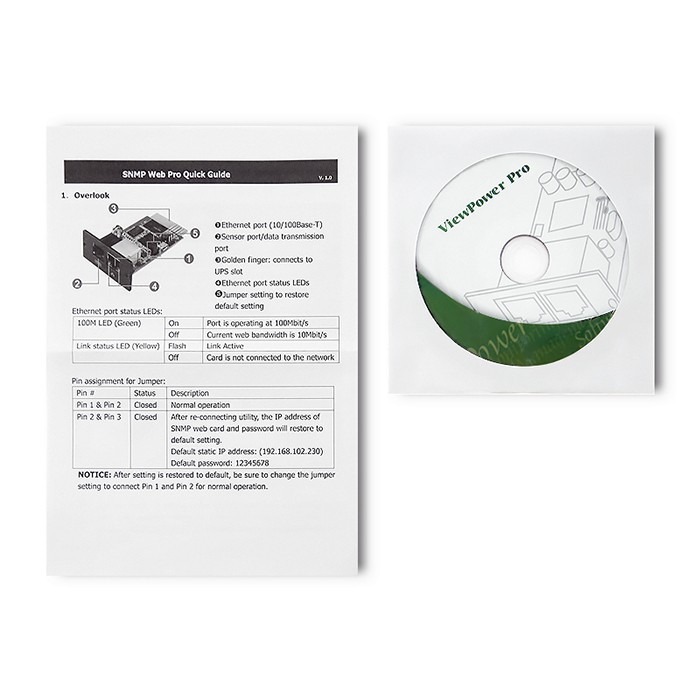 Qoltec USV-SNMP-Modul 50389