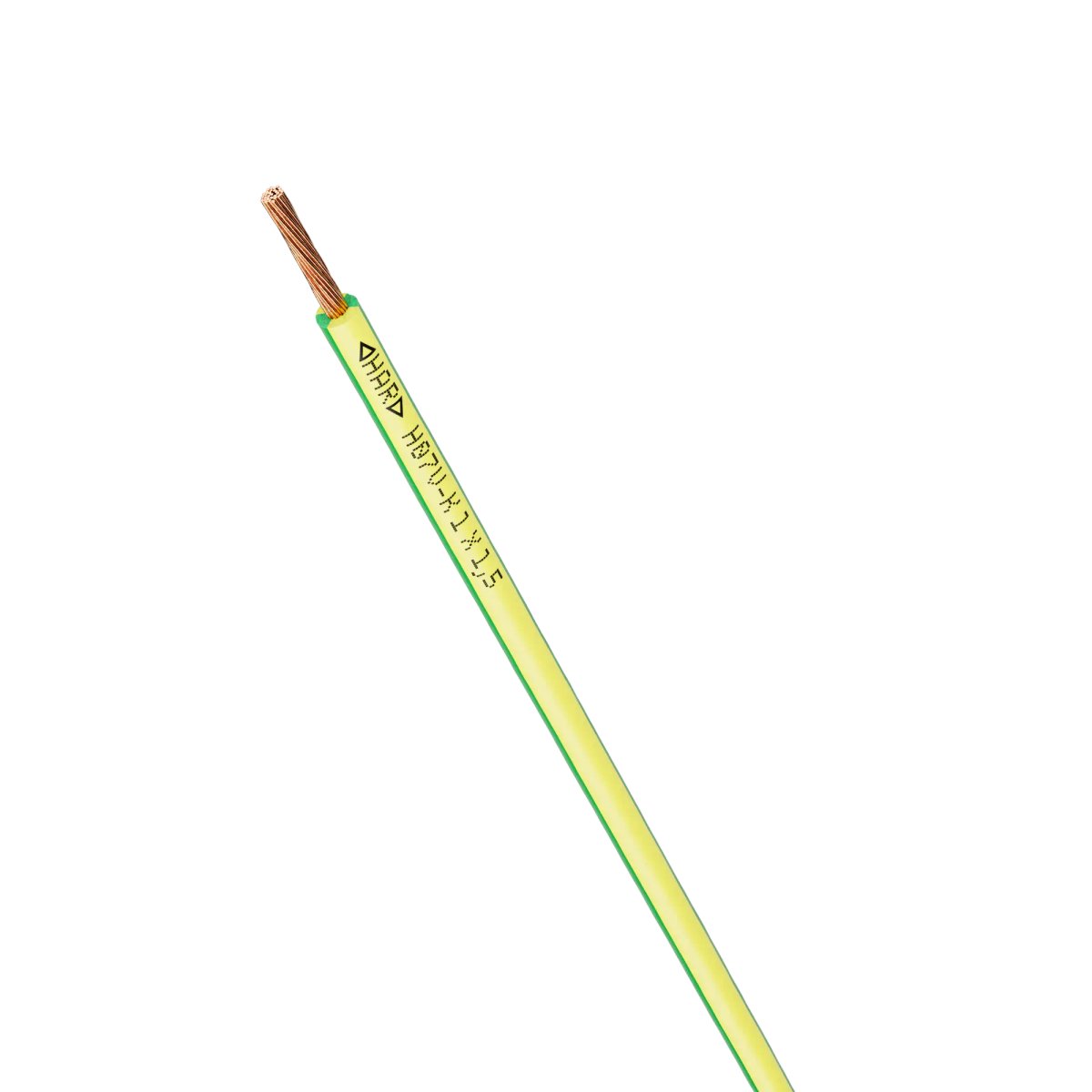 H07V-K grün-gelb – illustrative Produktabbildung aus dem LAPP-Katalog